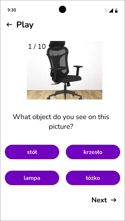 Final prototype