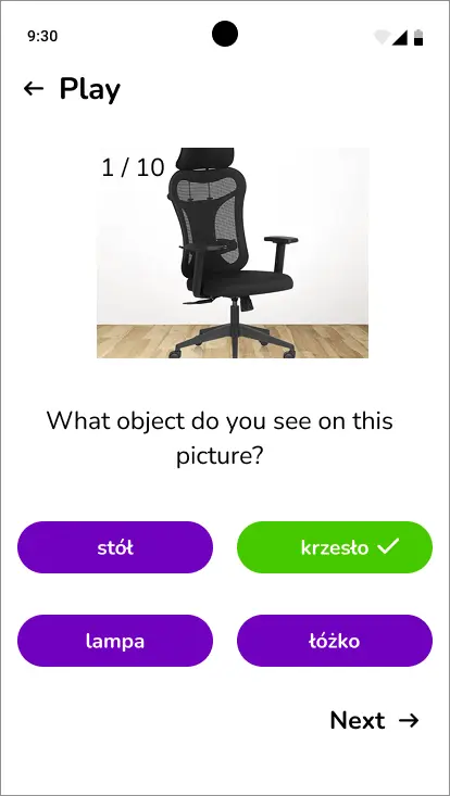 Final prototype